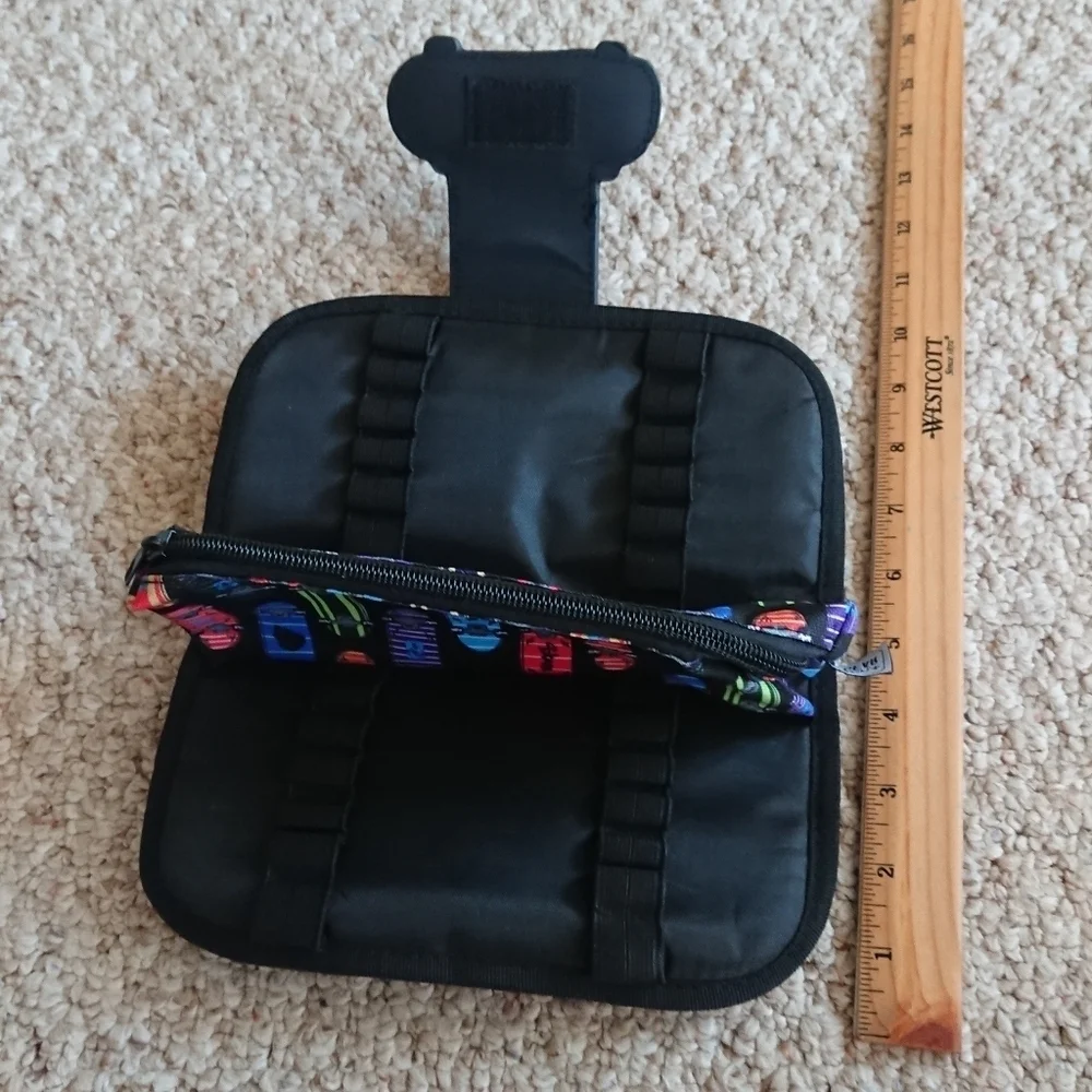 Pen+Gear Fashion Pencil Pouch, Black Skateboard